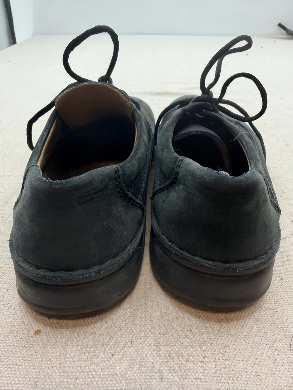 Birkenstock Memphis Suede Lace Up Loafers/ L7-M5
